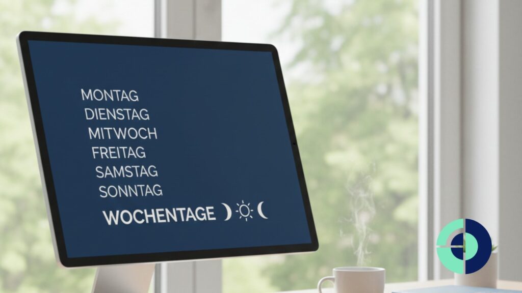 روزهای هفته به آلمانی