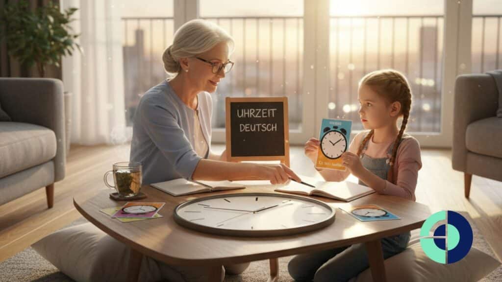 آموزش ساعت به آلمانی