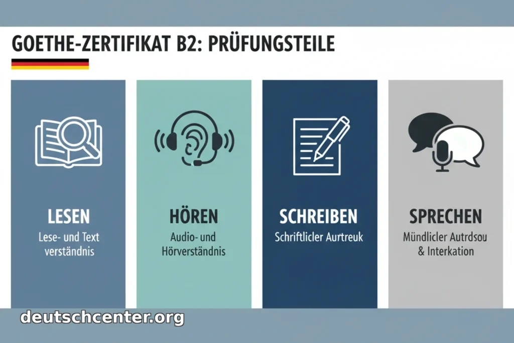 تعریف دقیق مدرک B2 زبان آلمانی