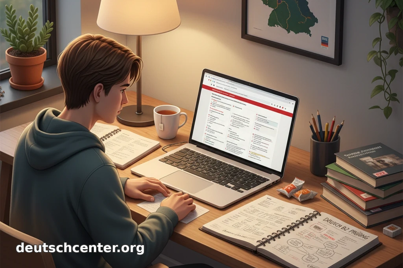 مدت زمان گرفتن مدرک زبان آلمانی b2