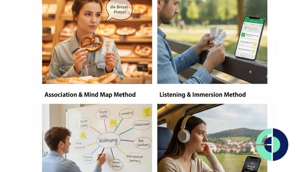 روش یادگیری لغات آلمانی